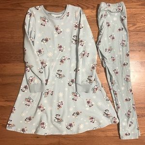 ⛸ Disney’s Minnie Mouse Fleece Dress and Leggings ⛸